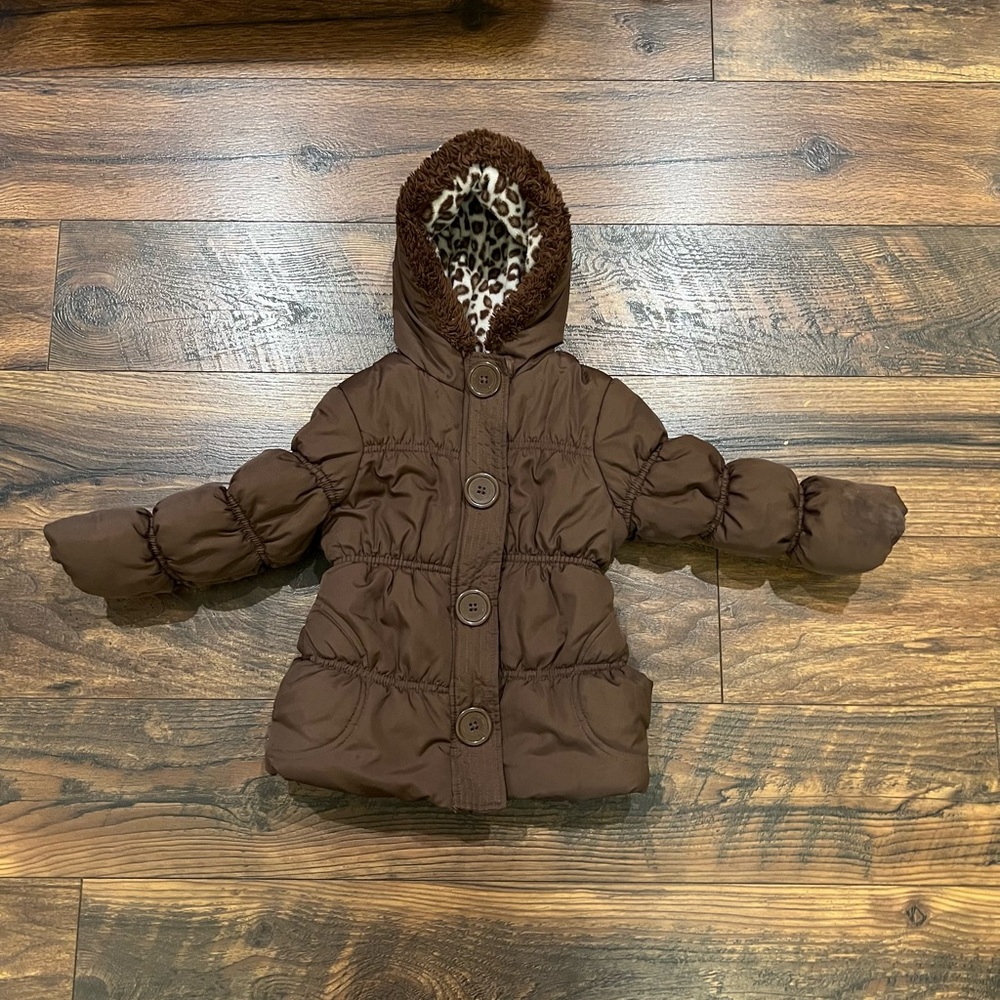 Super cute girls puffer jacket